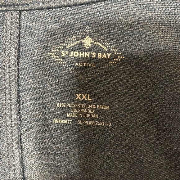 St John’s Bay Blue Cardigan with pockets - Picture 3 of 5